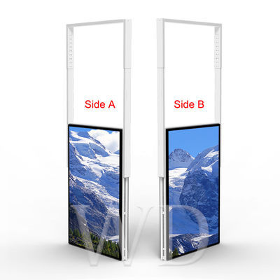 Esposizione LCD leggibile di luce solare a 43 pollici di alluminio 2160P, contrassegno di Digital parteggiato doppio