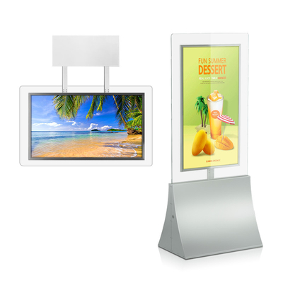 Finestra che affronta la struttura trasparente LCD dello schermo 1080P HD dei lati LCD dell'esposizione 2 di alta luminosità