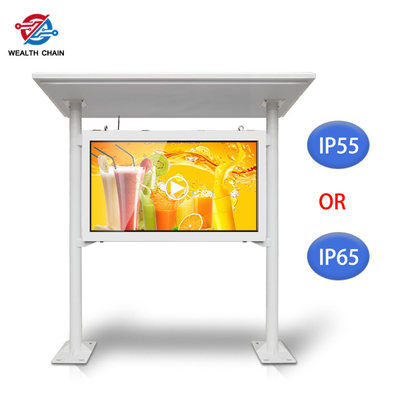 La TV all'aperto 86&quot; IP55 impermeabilizza la progettazione LCD del riparo del contrassegno di A+ Digital