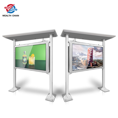 La TV all'aperto 86&quot; IP55 impermeabilizza la progettazione LCD del riparo del contrassegno di A+ Digital