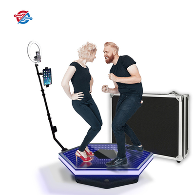 Macchina per Photo Booth automatica a 360 gradi con Selfie Video Photobooth rotante per feste