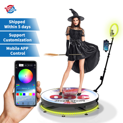 Slow Motion Selfie Video Spin Automatic Photo Booth Portable 360 ​​Photo Booth Machine