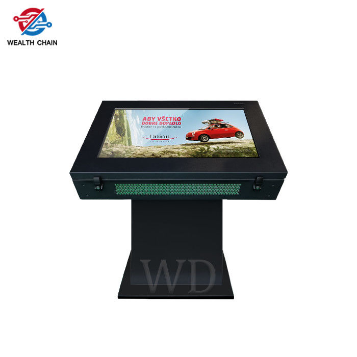 1080P LCD Screen Outdoor Digital Signage Totem , Interactive Wayfinding Kiosk