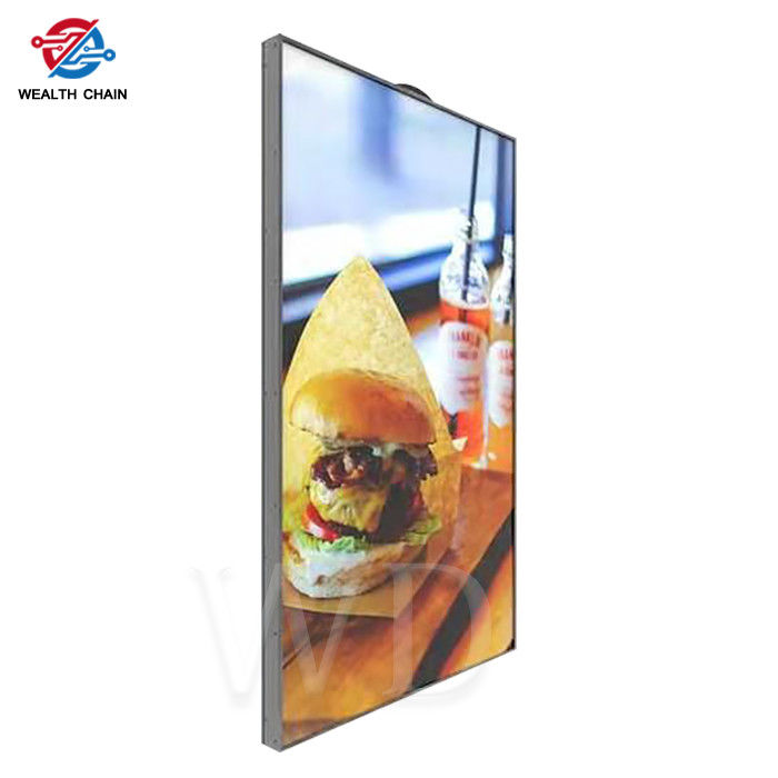Il doppio FCC parteggiato ha certificato un'attrezzatura di pubblicità LCD di 350 pidocchi per i ristoranti